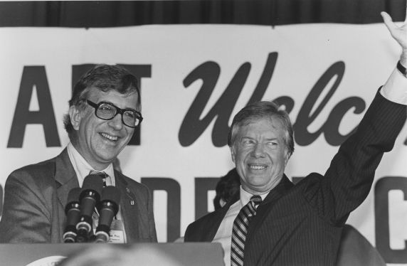 (27807) President Jimmy Carter and AFT President Albert Shanker (27807) President Jimmy Carter and AFT President Albert Shanker